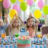 En Stock Stitch-Temática Escena de Cumpleaños Suministros para Montaje Decoración de Fiesta Suministros Toppers para Pastel Juego de Banderines