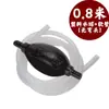 Tubo de drenaje de bola para bandeja de té de cabeza de cobre, tubo de succión de agua, manguera para mesa de té, bola de succión de agua, accesorios para juego de té Kung Fu, tubo de drenaje, bola de drenaje