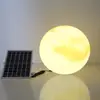 Lâmpada de Lua à prova d'água para exterior Lâmpada solar para gramado Lâmpada decorativa de resina para paisagismo de parque, villa, jardim