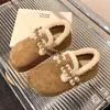 Botas de Neve de Pelúcia para Mulheres com Aumento de Altura, Novo Estilo Inverno 2025, Forradas com Lã, Engrossadas, Quentes, Sapatos Birkenstock de Cobertura Total