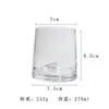 Uma Variedade de Copos de Vidro Transparentes Criativos para Velas de Aromaterapia Sem Fogo, Copo de Vidro para Velas de Aromaterapia DIY, Castiçal