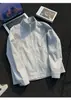 Chaqueta Bomber de Patchwork Desestructurado con Cuello Alto para Hombre Otoño Canalla Fresca Moderna Casual Top Caja Temprano Otoño Americano
