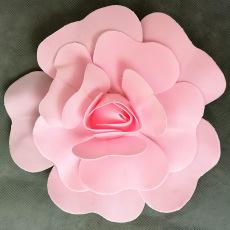PE fundo plano espuma flor simulação rosa parede pegajosa flor falsa layout de casamento janela casa fundo decoração flor fundo plano