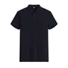 Camisa POLO Eugen de Algodón Ropa de Trabajo Solapa Camiseta de Negocios Logo estampado Camiseta con Solapa Resistente al Desgaste Bordada Ropa de Trabajo