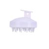Cepillo de Champú Artefacto Cepillo de Champú de Silicona Limpieza del Cuero Cabelludo Peine Suave para Baño Herramienta de Peluquería Cepillo de Masaje para Baño