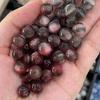Artículo Popular para Transmisión en Vivo: Cuentas de Ojo de Gato de Resina Fotocromática de 10-16 mm, Cuentas Redondas de Resina que Cambian de Color con Agujero Recto para Ensartar Pulseras DIY