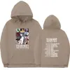 Venta Caliente Transfronteriza Moda Otoño Casual con Forro Polar para Hombres y Mujeres Sudadera con Capucha Sudadera Estampado de Alfabeto Sudadera
