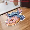 Tapete de Banheiro Espesso Absorvente Estilo Ponto Cruz Falso Caxemira Desenho Animado Fofo Tapete de Porta de Banheiro Temu Dropshipping