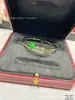 Pulsera de uñas V dorada de alta gama, diseño clásico elástico grueso y delgado, unisex, chapada gruesa en oro rosa de 18 quilates, pulsera de lujo ligero para parejas, al por mayor