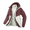 Chaqueta Exterior de Pareja Nueva Otoño-Invierno 2026, 3 en 1 con Forro de Polar, Alta Calidad, Cálida y Desmontable