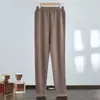 Pantalones Finos de Cachemira para Mujer para Ropa Interior, Leggings Elásticos Deportivos, de Cintura Alta, Ajustados para Otoño e Invierno
