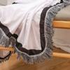 Uso Doméstico Casual Estampado Digital Listrado Preto Fabricante Atacado Manta de Ar Condicionado de Soneca Veludo Nuvem Vison Pelúcia Amigo da Pele Macio