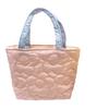Guangdong Dongguan Couro Tecido Acolchoado Dupla Face Tecido para Roupas Acolchoado Acolchoado Algodão Floral Xadrez Processamento Gráfico