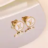 No es necesario quitarse los pendientes al ducharse, tachuelas para el cartílago de titanio, pendientes de gota de aceite, accesorios de diseño para el día a día, joyería de oído de moda al por mayor