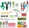 Set de Señuelos, Kit Completo de Señuelos, Cebo de Pesca, Cebo Artificial, Señuelo Duro, Minnow, Spinnerbait, Señuelo Blando, Señuelo Minnow
