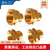 Conector de rosca interna y externa 3/4GHT a 1/2NPT Conector de rosca de tubería de jardín GHT estándar americano Conector Amazon