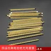 Herramienta de reemplazo de trastes de guitarra de madera Folk Latón 2.0mm 2.2mm Línea de escala Accesorios dorados Color clásico