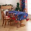Tema de Fiesta Navideña Americana Mantel Impermeable Nuevo Mesa de Café Impresión Decorativa Venta al por Mayor Etiquetado Transfronterizo