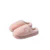 Pantuflas de Felpa de Algodón para Hombre 2026 Nuevo Estilo Otoño/Invierno para Interiores Hogar Suela Gruesa Antideslizantes Cálidas Pantuflas de Piel para Mujer