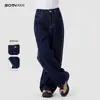 Pantalones Ni Mumu Negros para Niñas Otoño 2026 Modelo Nuevo Jeans Casuales de Otoño para Niñas Mayores