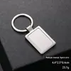 [Runting] chaveiro de transferência de calor de liga de zinco quente transfronteiriça chaveiro de sublimação uma variedade de personalidade opcional
