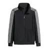 Chaqueta Fina de Primavera y Otoño Ropa Deportiva Casual para Hombre Traje de Tres Rayas Sudadera y Pantalones Deportivos para Correr al Aire Libre Conjunto de Dos Piezas