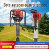 70 Picador de Estacas Portátil de Quatro Tempos, Picador Portátil de Controle de Enchentes de Dois Tempos, Picador para Reforço de Encostas de Rios, Alta Eficiência