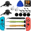 Destornillador de Reparación para Joystick Joy-Con de Switch 3D, Juego de Herramientas para Desmontaje de Manijas Izquierda y Derecha