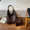 Bolsa de Palha Tecida Retrô Feminina 2026 Nova Grande Capacidade Ombro Único Bolsa de Axila Moda de Alto Padrão Versátil Bolsa para o Dia a Dia