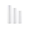 Veia Prateada 50ml-100ml frasco cilíndrico a vácuo material de embalagem cosmética frasco de plástico PP 75ml tipo pump frasco para emulsão