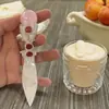 Fabricante de Donghai vende adagas populares de pedra bruta natural polidas sob medida bordadas para decoração de casa e enfeites de mesa atacado