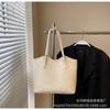 Bolso de Gran Capacidad para Mujer 2026 Nueva Moda Bolso de Hombro de Cuero Suave Bolso Cruzado Versátil Casual Bolso de Compras para Viajes al Trabajo para Mujer