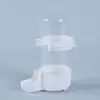 Comedero para Codornices Cerámica Alimentador Polluelos Codorniz Bebedero Automático Botella de Agua Alimentador Caja de Comida Canaleta Caja de Alimento