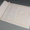 Estilo Liuyu Script Regular Escritura de Amitabha Script Pequeño Regular Pincel Suave Caligrafía para Adultos Principiantes Meditación Calco Rojo Libro de Práctica de Pincel de Caligrafía