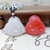 Colgante de luz de Buda Maitreya de mica marina que cambia de color, terapia de sangre, colgante de collar que cambia de color de intensidad de luz solar variable, absorción ultravioleta