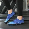 Novo Estilo Primavera e Verão Sapatos de Praia para Mergulho, Sapatos de Cinco Dedos para Caminhada ao Ar Livre e Natação, Sapatos de Fitness para Yoga Indoor