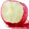 Las Manzanas Fuji Rojas de Yantai son fruta fresca de temporada, cajas enteras de manzanas crujientes y dulces con corazón de azúcar de Qixia, Shandong