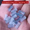 Cuentas de Bambú con Gradiente de Cristal, Accesorios para Joyería Hechos a Mano para DIY, Pulseras Caseras, Materiales, Cuentas Sueltas