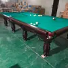 Mesa de Billar Estilo Ruso, Mesa de Nueve Bolas de Lujo de Sexta Generación, Mesa de Billar Bola Ocho Negra Acero Estilo Chino, Mesa de Billar de Pizarra Hecha a Medida