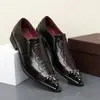 Mais Vendido na Amazon - Mocassins Slip-on Estilo Britânico Ironhead Business Casual, Sapatos de Couro Modernos 251012