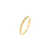 Anillo con Relieve de Diseño de Nicho Estilo Coreano Flor en Forma de V Anillo de Pareja de Acero de Titanio Rombo Anillo Sencillo de Acero Inoxidable