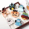 Nuevos Pasadores Divertidos de Halloween con Diseños Originales de Fantasma, Calabaza y Murciélago Negro, Accesorios para el Cabello Acrílicos Personalizados