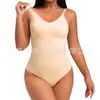 Ropa Interior de una Pieza Moldeadora de Cuerpo Tanga Transfronteriza Europea y Americana Control de Abdomen Abertura Inferior Levantamiento de Glúteos Tirante Soporte de Senos Corsé Corporal