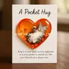 Producto Nuevo Transfronterizo Colibrí Animal Forma de Corazón Acrílico Souvenir Regalo Día de las Enfermeras San Valentín Token Tarjeta de Regalo 2D
