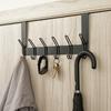 Porta traseira sem punção pendurada cesto rack porta superior rack suspenso multifuncional saco de chapéu rack de armazenamento de espaço de economia de espaço rack de armazenamento da porta traseira