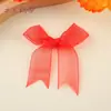 Palito com Laço de Organza Cauda de Andorinha 25mm Laço para Bolo Laço de Festa Festival Laço Transfronteiriço