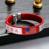 Pulsera de Equipo Nacional para el Mundial 2026 de Estados Unidos, Canadá y México, Pulsera para Muñeca de Fanático del Fútbol, Pulsera Tejida de Regalo Souvenir
