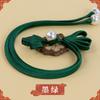 Hengmeihe Cheongsam Clase A Hebilla de Perla en Forma de Plato Corazón de Melocotón Mariposa Botón Tejido a Mano Chino Top Dinastía Han Hebilla Decorativa