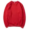 Comercio Exterior Europeo y Americano Sudaderas Casuales Deportivas para Hombre y Mujer Pulóveres Hip-Hop Tops de Terciopelo de Manga Larga de Color Sólido Venta al por Mayor