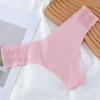 Braguitas ultrafinas, transpirables y agradables para la piel, sin costuras, para mujer, de encaje sexy, suave y sin costuras, ropa interior para mujer